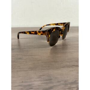 Stella McCartney SC0075S 003 Brown Black Women's Tortoise Shell Sunglasses EUC